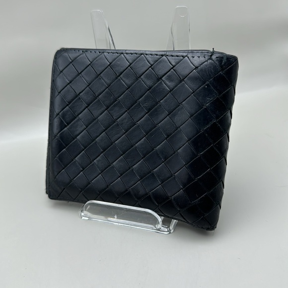 Black bottega Venetta bifold wallet - Picture 4 of 4